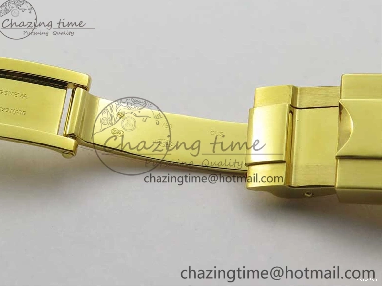 Wrapped YG 116610 Wrapped A2836 Edition ROF Submariner LV YG Green Bracelet on Best Dial 0422